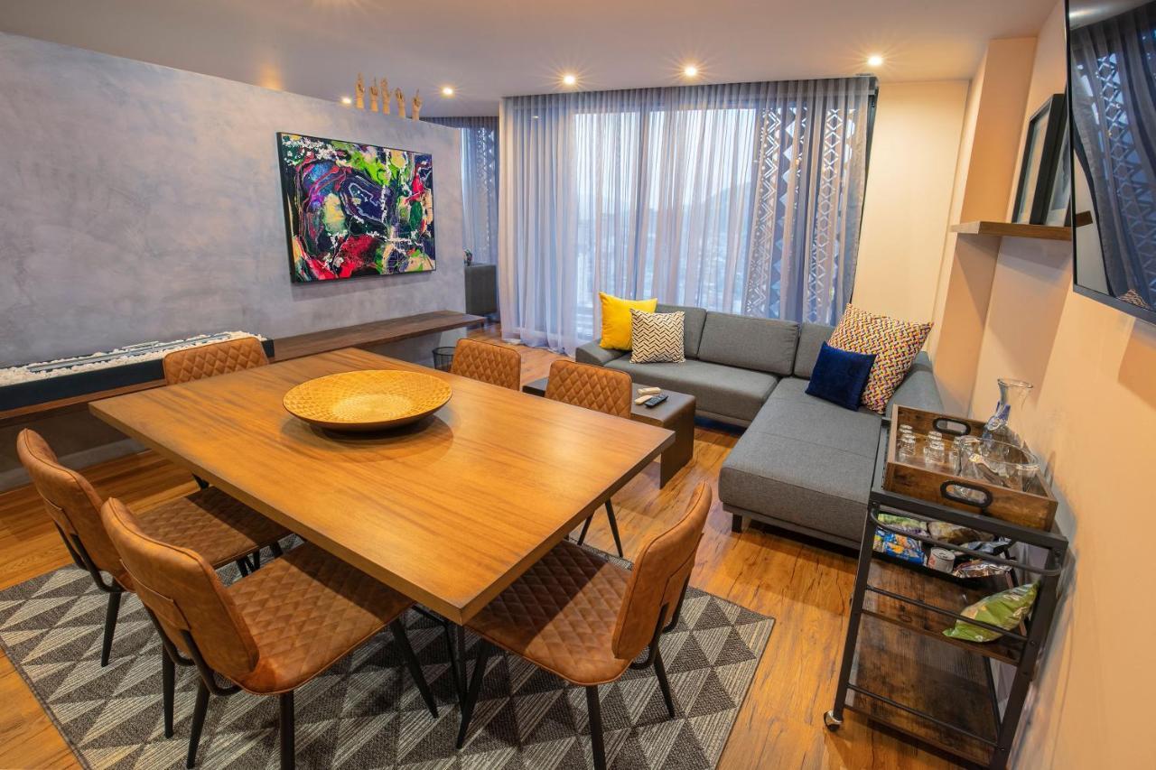Hotel V1501 パスト エクステリア 写真 A living room in a condominium